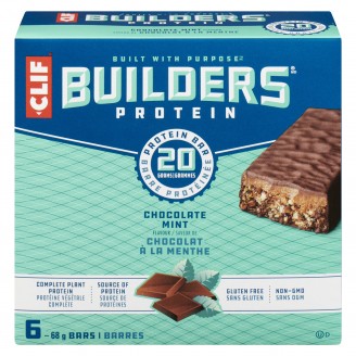 Clif Builder's Nutritional Supplement Protein Bars, Chocolate Mint